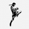 cartoon-people-muay-thai-boxing-mixed-martial-arts-kick-kickboxing-poster-combat-png-clip-art